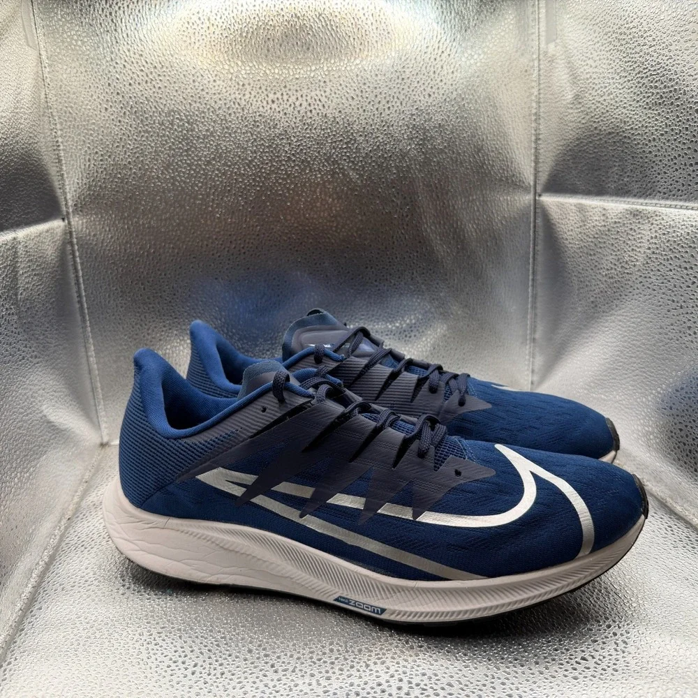 Size 11 Nike Zoom Rival Fly‎ Coast Blue Mens Lace-UP Running Shoes CD7288-402